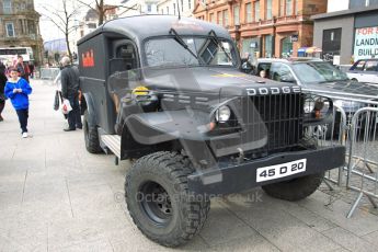 World © Octane Photographic 2010. 2010 Red Bull City Limits street demo Belfast, David Coulthard. Digital ref : 0027CB1D3786