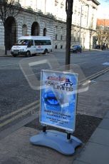 World © Octane Photographic 2010. 2010 Red Bull City Limits street demo Belfast, David Coulthard. Digital ref : 0027CB1D3851