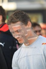 World © Octane Photographic 2010. 2010 Red Bull City Limits street demo Belfast, David Coulthard. Digital ref : 0027CB1D3961