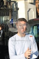 World © Octane Photographic 2010. 2010 Red Bull City Limits street demo Belfast, David Coulthard. Digital ref : 0027CB1D4005