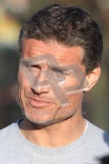 World © Octane Photographic 2010. 2010 Red Bull City Limits street demo Belfast, David Coulthard. Digital ref : 0027CB1D4020