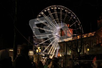 World © Octane Photographic 2010. 2010 Red Bull City Limits street demo Belfast, David Coulthard. Digital ref : 0027CB1D4048