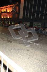 World © Octane Photographic 2010. 2010 Red Bull City Limits street demo Belfast, David Coulthard. Digital ref : 0027CB1D4122