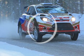 © North One Sport Ltd.2010 / Octane Photographic Ltd.2010. WRC Sweden SS9. February 13th 2010. Digital Ref : 0133CB1D1975