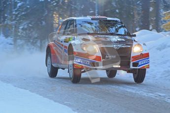 © North One Sport Ltd.2010 / Octane Photographic Ltd.2010. WRC Sweden SS9 Run ii. February 13th 2010. Digital Ref : 0209cb1d2003