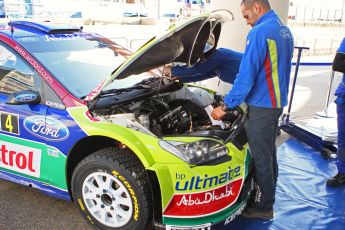 © North One Sport Limited 2010/ Octane Photographic Ltd. 2010 WRC Great Britain Shakedown, Wednesday 10th November 2010, Ford Focus WRC. Digital Ref : 0035CB1D9218