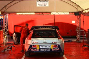 © North One Sport Limited 2010/ Octane Photographic Ltd. 2010 WRC Great Britain Shakedown, Wednesday 10th November 2010. Kimi Raikkonen/ Kaj Lindstrom, Citroen C4 WRC. Digital Ref : 0035CB1D9226