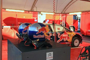 © North One Sport Limited 2010/ Octane Photographic Ltd.2010 WRC Great Britain Shakedown, Wednesday 10th November 2010. Kimi Rakkonen's Helment. Digital Ref : 0035LW1D1836