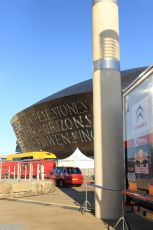 © North One Sport Limited 2010/ Octane Photographic Ltd.2010 WRC Great Britain Shakedown, Wednesday 10th November 2010. Main Garages in Cardiff City Center. Digital Ref : 0035LW1D1843