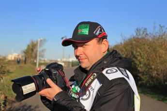 © North One Sport Limited 2010/ Octane Photographic Ltd. 2010 WRC Great Britain Shakedown, Wednesday 10th November 2010. Craig Boon of Octane Photographic Ltd Stage Side. Digital Ref : 0035LW1D1871
