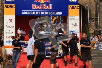 © North One Sport Ltd. 2010 / Octane Photographic Ltd. 2010 WRC Germany Podium, 23st August 2010. Digital Ref: 0212lw7d8464