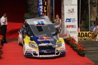 © North One Sport Ltd. 2010 / Octane Photographic Ltd. 2010 WRC Germany Podium, 23st August 2010. Digital Ref: 0212lw7d8474