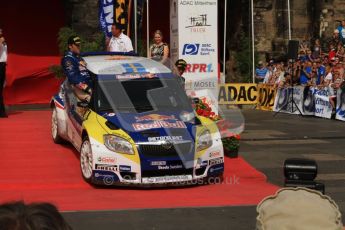 © North One Sport Ltd. 2010 / Octane Photographic Ltd. 2010 WRC Germany Podium, 23st August 2010. Digital Ref: 0212lw7d8479