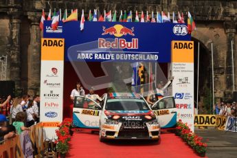 © North One Sport Ltd. 2010 / Octane Photographic Ltd. 2010 WRC Germany Podium, 23st August 2010. Digital Ref: 0212lw7d8494