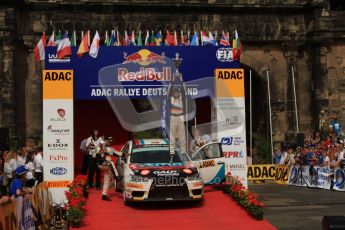 © North One Sport Ltd. 2010 / Octane Photographic Ltd. 2010 WRC Germany Podium, 23st August 2010. Digital Ref: 0212lw7d8499