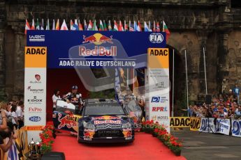 © North One Sport Ltd. 2010 / Octane Photographic Ltd. 2010 WRC Germany Podium, 23st August 2010. Digital Ref: 0212lw7d8757