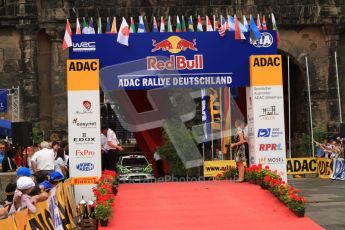 © North One Sport Ltd. 2010 / Octane Photographic Ltd. 2010 WRC Germany Podium, 23st August 2010. Digital Ref: 0212lw7d8803
