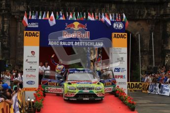 © North One Sport Ltd. 2010 / Octane Photographic Ltd. 2010 WRC Germany Podium, 23st August 2010. Digital Ref: 0212lw7d8894