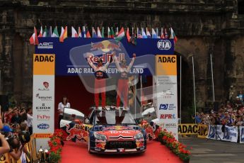 © North One Sport Ltd. 2010 / Octane Photographic Ltd. 2010 WRC Germany Podium, 23st August 2010. Digital Ref: 0212lw7d9143