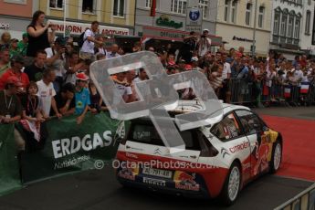 © North One Sport Ltd. 2010 / Octane Photographic Ltd. 2010 WRC Germany Podium, 23st August 2010. Digital Ref: 0212lw7d9469