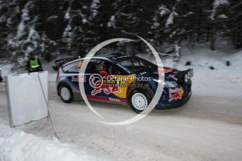 © North One Sport Ltd.2010 / Octane Photographic Ltd.2010. WRC Sweden shakedown stage. February 11th 2010, Kimi Raikkonen/Kaj Lindstrom, Citroen C4 WRC. Digital Ref : 0129CB1D1185