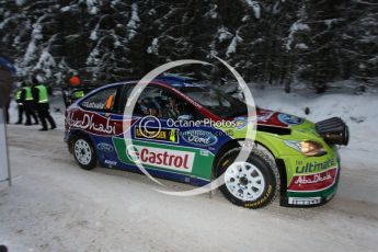 © North One Sport Ltd.2010 / Octane Photographic Ltd.2010. WRC Sweden shakedown stage. February 11th 2010. Digital Ref : 0129CB1D1193