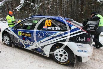 © North One Sport Ltd.2010 / Octane Photographic Ltd.2010. WRC Sweden shakedown stage. February 11th 2010. Digital Ref : 0129CB1D1216