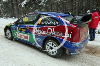 © North One Sport Ltd.2010 / Octane Photographic Ltd.2010. WRC Sweden shakedown stage. February 11th 2010. Digital Ref : 0129CB1D1217