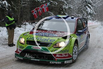 © North One Sport Ltd.2010 / Octane Photographic Ltd.2010. WRC Sweden shakedown stage. February 11th 2010. Digital Ref : 0129CB1D1219