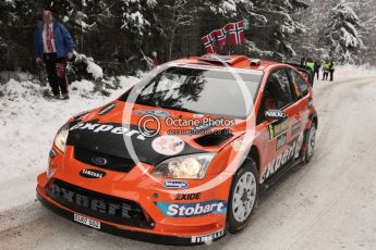 © North One Sport Ltd.2010 / Octane Photographic Ltd.2010. WRC Sweden shakedown stage. February 11th 2010. Digital Ref : 0129CB1D1228