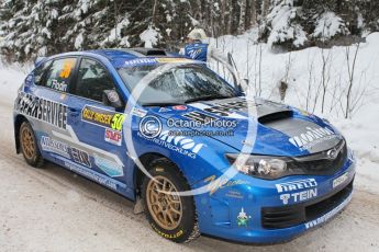 © North One Sport Ltd.2010 / Octane Photographic Ltd.2010. WRC Sweden shakedown stage. February 11th 2010. Digital Ref : 0129CB1D1242