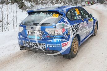 © North One Sport Ltd.2010 / Octane Photographic Ltd.2010. WRC Sweden shakedown stage. February 11th 2010. Digital Ref : 0129CB1D1243
