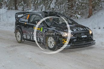 © North One Sport Ltd.2010 / Octane Photographic Ltd.2010. WRC Sweden shakedown stage. February 11th 2010. Digital Ref : 0129CB1D1192