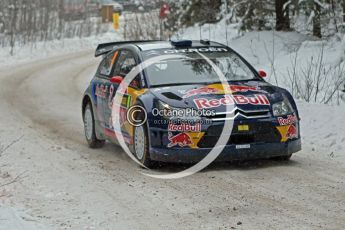© North One Sport Ltd.2010 / Octane Photographic Ltd.2010. WRC Sweden shakedown stage. February 11th 2010. Digital Ref : 0129CB7D1205