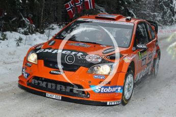 © North One Sport Ltd.2010 / Octane Photographic Ltd.2010. WRC Sweden shakedown stage. February 11th 2010. Digital Ref : 0129CB1D1226
