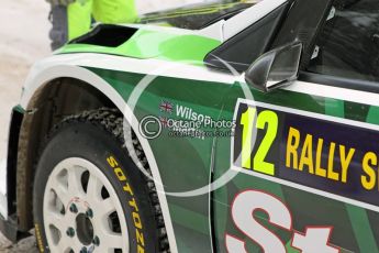 © North One Sport Ltd.2010 / Octane Photographic Ltd.2010. WRC Sweden shakedown stage. February 11th 2010. Digital Ref : 0129CB7D1235