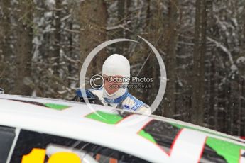 © North One Sport Ltd.2010 / Octane Photographic Ltd.2010. WRC Sweden shakedown stage. February 11th 2010. Digital Ref : 0129CB7D1237
