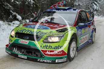 © North One Sport Ltd.2010 / Octane Photographic Ltd.2010. WRC Sweden shakedown stage. February 11th 2010. Digital Ref : 0129CB7D1246