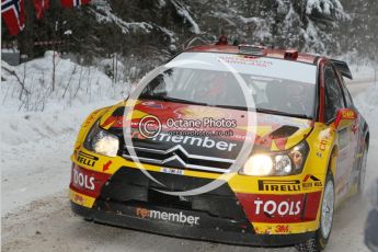 © North One Sport Ltd.2010 / Octane Photographic Ltd.2010. WRC Sweden shakedown stage. February 11th 2010. Digital Ref : 0129CB1D1258