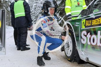 © North One Sport Ltd.2010 / Octane Photographic Ltd.2010. WRC Sweden shakedown stage. February 11th 2010. Digital Ref : 0129CB1D1270