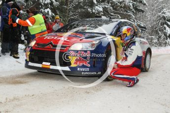 © North One Sport Ltd.2010 / Octane Photographic Ltd.2010. WRC Sweden shakedown stage. February 11th 2010. Digital Ref : 0129CB1D1298