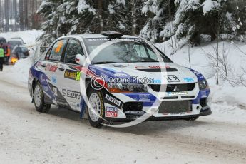 © North One Sport Ltd.2010 / Octane Photographic Ltd.2010. WRC Sweden shakedown stage. February 11th 2010. Digital Ref : 0129CB1D1307