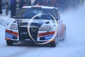 © North One Sport Ltd.2010 / Octane Photographic Ltd.2010. WRC Sweden SS3. February 12th 2010. Digital Ref : 0130CB1D1778