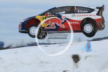 © North One Sport Ltd.2010 / Octane Photographic Ltd.2010. WRC Sweden SS18 February 14th 2010, Sebastien Loeb/Daniel Elena, Citroen C4 WRC. Digital Ref : 0136CB1D2295