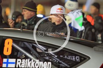 © North One Sport Ltd.2010 / Octane Photographic Ltd.2010. WRC Sweden SS1 Karlstad Stadium. February 11th 2010, Kimi Raikkonen, Citroen C4 WRC. Digital Ref : 0131CB1D1414