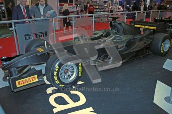 © Octane Photographic Ltd. Autosport International 2011, January 13th 2011. Pirelli F1 tyres. Digital ref : 0045CB1D5203