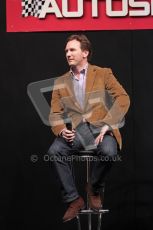 © Octane Photographic Ltd. Autosport International 2011, January 14th 2011. Red Bull's Christian Horner. Digital ref : 0045CB1D5203