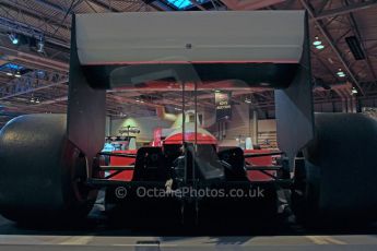 © Octane Photographic Ltd. Autosport International 2011, January 15th 2011. McLaren Display. McLaren MP4/4 Ayrton Senna, Historic F1. Digital ref : 0045CB1D5203