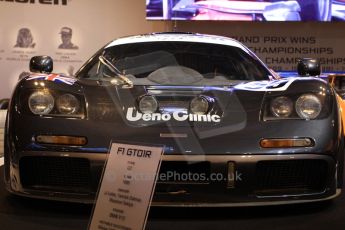 World © Octane Photographic 2010. © Octane Photographic 2011. Autosport International 2011. McLaren Display. McLaren F1 GTR Le Mans winner. Digital ref : 0026CB1D5203