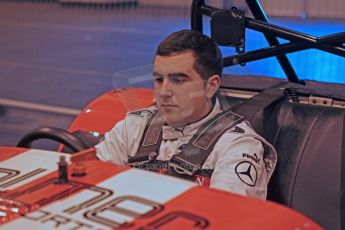 World © Octane Photographic Ltd. McLaren Autosport BRDC Young Drivers. January 14th 2011. Scott Malvern in Caterham 7 demonstration car. Digital Ref : 0871cb1d0002